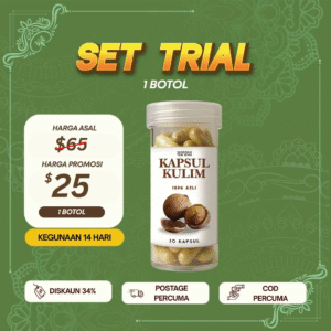 1 Botol Kapsul Kulim