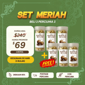 6 Botol Kapsul Kulim